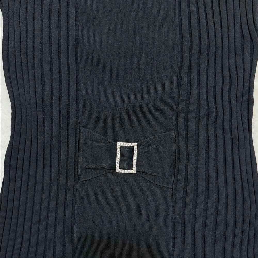 Belldini Elegant Black Sleeveless Top L - Picture 4 of 4